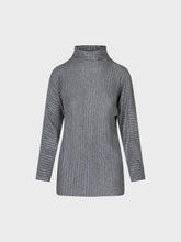 Maglia tricot plisse grigia - GRIGIO | Sandro Ferrone