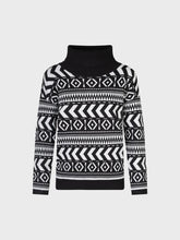 Maglia ikat nero-bianco - NERO-BIANCO | Sandro Ferrone