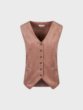 Gilet velluto millerighe color blush - Linea Lola | Sandro Ferrone