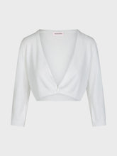 Cardigan light sequins bianco in viscosa - BIANCO | Sandro Ferrone