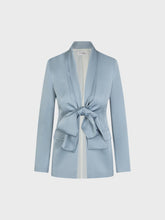 Giacca crepe satin light grey - LIGHT GREY | Sandro Ferrone