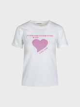 T-shirt bianco-fuxia in cotone - Nuova Collezione | Sandro Ferrone