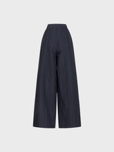 Pantalone pinstripe cotton blu in cotone - Pantaloni e Bermuda | Sandro Ferrone