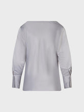 Blusa satin - GRIGIO PERLA | Sandro Ferrone