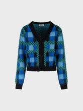 Cardigan con scollo a V  jacquard - Nuova Collezione | Sandro Ferrone