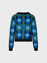 Cardigan con scollo a V  jacquard - Nuova Collezione | Sandro Ferrone