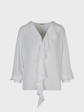 Blusa con scollo a V in georgette - Nuova Collezione Lola | Sandro Ferrone