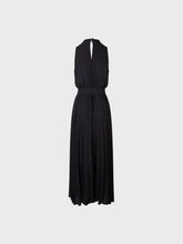 Abito con gonna plisse in georgette - Nuova Collezione | Sandro Ferrone