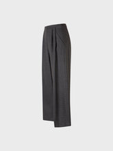 Pantalone con doppie pieghe davanti in poliviscosa a quadri - Nuova Collezione Sandro Ferrone | Sandro Ferrone