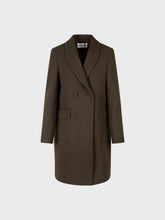 Cappotto doppio petto basico - MILITARE | Sandro Ferrone
