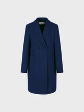 Cappotto doppio petto basico - BLU NAVY | Sandro Ferrone