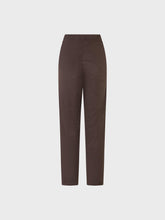 Pantalone jogging in eco daino - MARRONE | Sandro Ferrone
