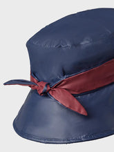 Cappello anti pioggia in nylon - NAVY-BORDEAUX | Sandro Ferrone