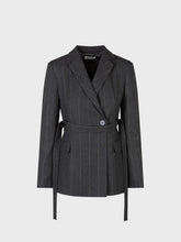 Blazer in misto lana gessata - Nuova Collezione Sandro Ferrone | Sandro Ferrone