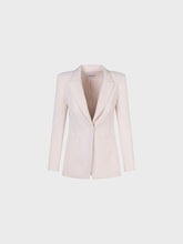 Giacca  in crepe comfort - AVORIO | Sandro Ferrone