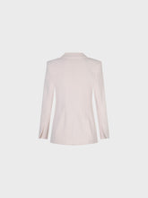 Giacca  in crepe comfort - AVORIO | Sandro Ferrone