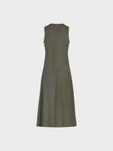 Abito con scollo tondo in jersey - MILITARE | Sandro Ferrone