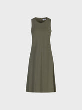 Abito con scollo tondo in jersey - MILITARE | Sandro Ferrone