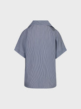 Camicia con scollo polo  in viscosa rigata - Promo Flash | Sandro Ferrone | Sandro Ferrone