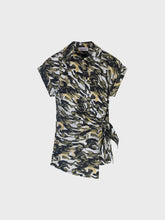 Camicia stampata con incrocio laterale - Promo Flash | Sandro Ferrone | Sandro Ferrone