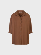 Camicia in cupro manica tre quarti - Promo Flash | Sandro Ferrone