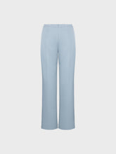 Pantalone crepe satin light grey - Pantaloni e Bermuda | Sandro Ferrone