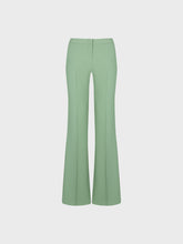 Pantalone diagonal fluid verde - Nuova Collezione | Sandro Ferrone