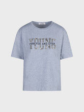 T-shirt grigia melange in cotone - GRIGIO MELANGE | Sandro Ferrone